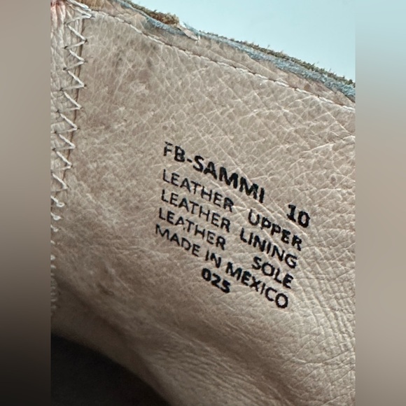 Freebird by Steven- Sammi Boot Multi Strap Leather Ankle Booties Cognac Size 10 - Picture 6 of 15